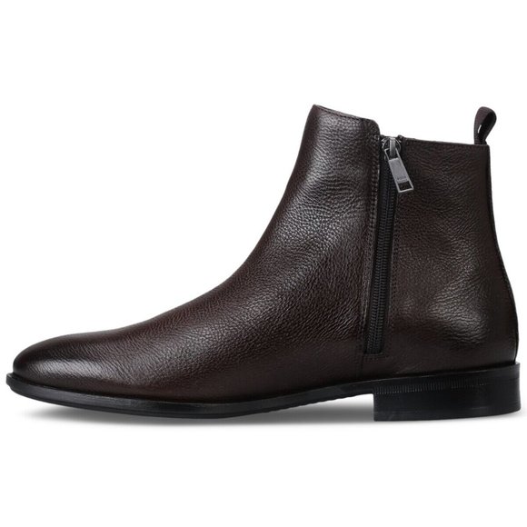 New HUGO BY HUGO BOSS Men's Colby Zip Boots Size 10 - Picture 2 of 3